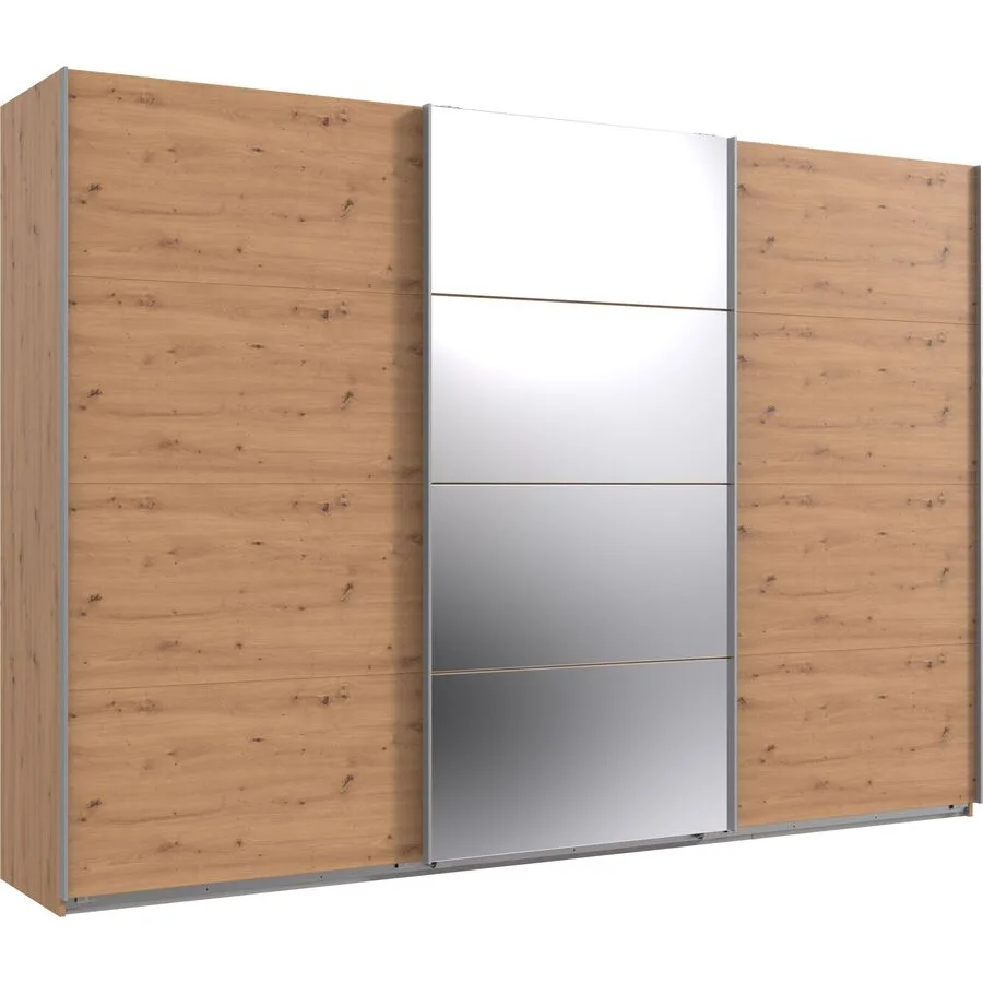 Kleiderschrank Neord Eiche Nachbildung Holzwerkstoff B 313 cm