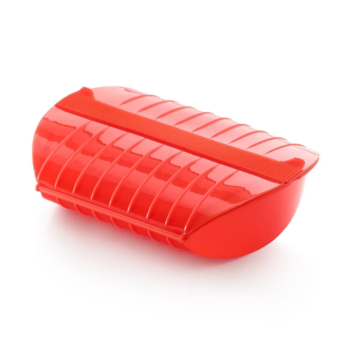 Lékué Lékué Dampfgarer Mikro 3-4 Portionen Rot