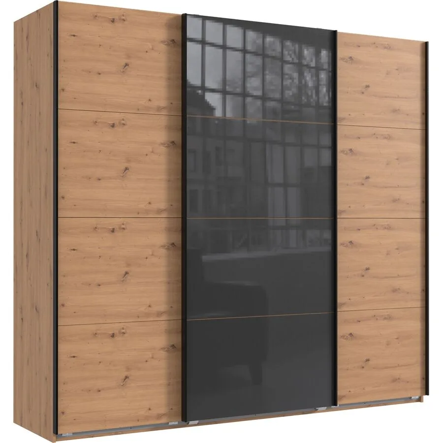 Kleiderschrank Neord Eiche Nachbildung Holzwerkstoff B 225 cm