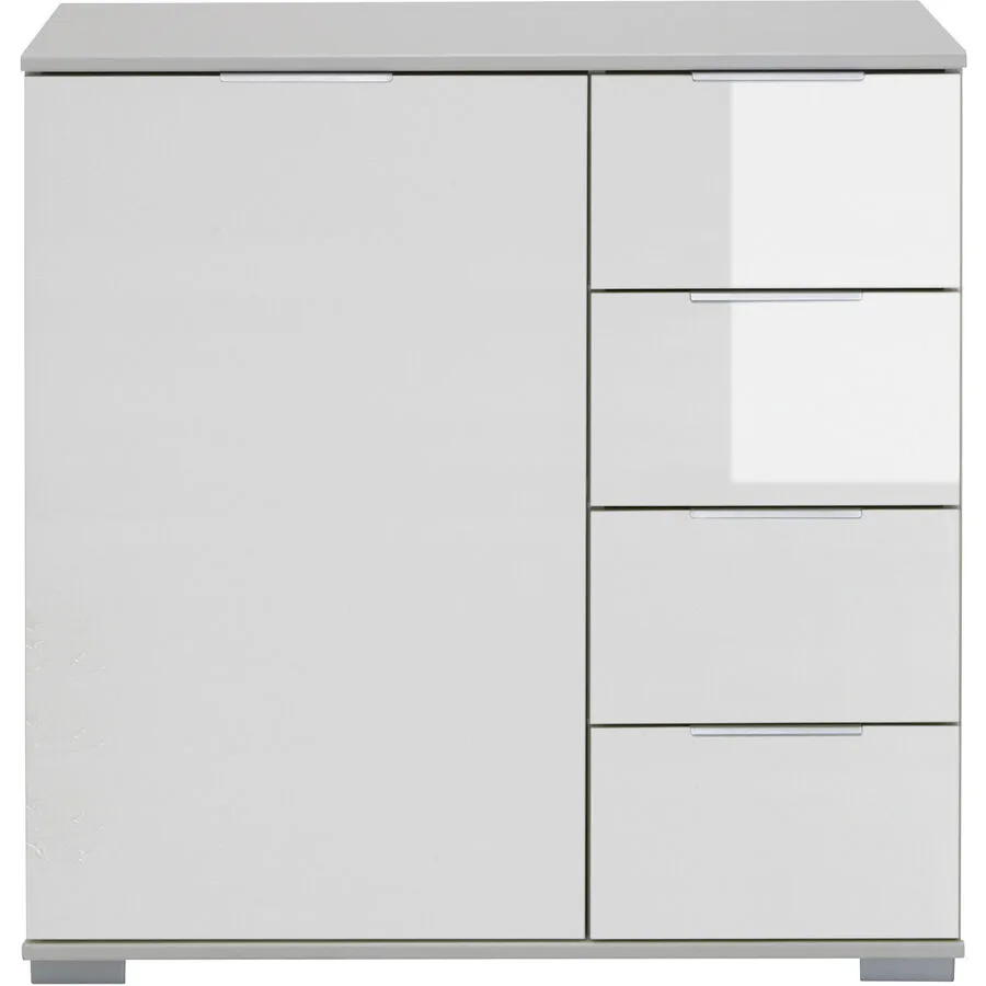 Kommode Peyton C weiss Holzwerkstoff B 81 H 83 cm