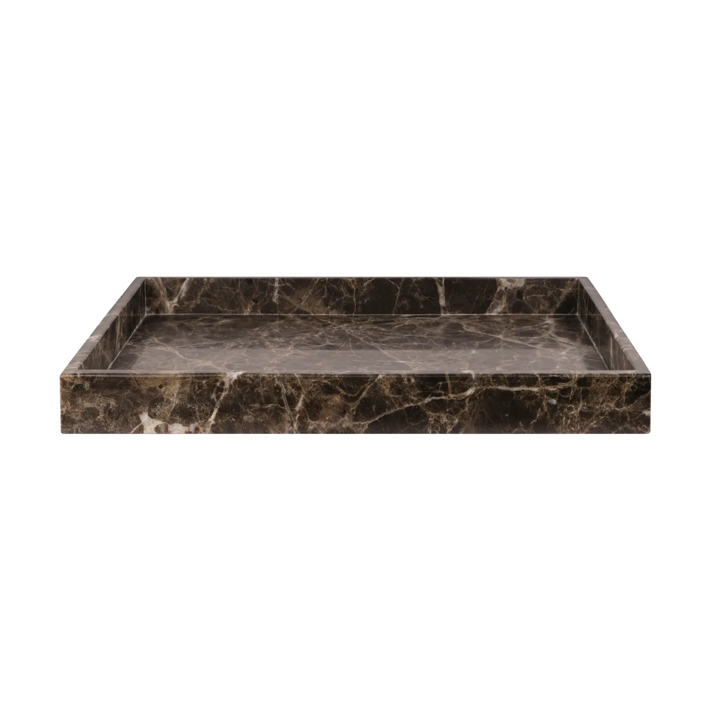 Mette Ditmer Marble Dekorationstablett large 30x40 cm Brown