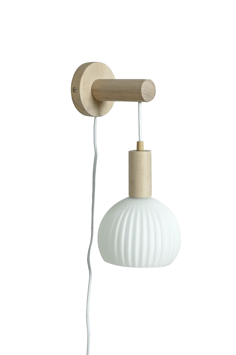 Aneta Lighting - Lapponia 35cm - Vägglampa - Vit