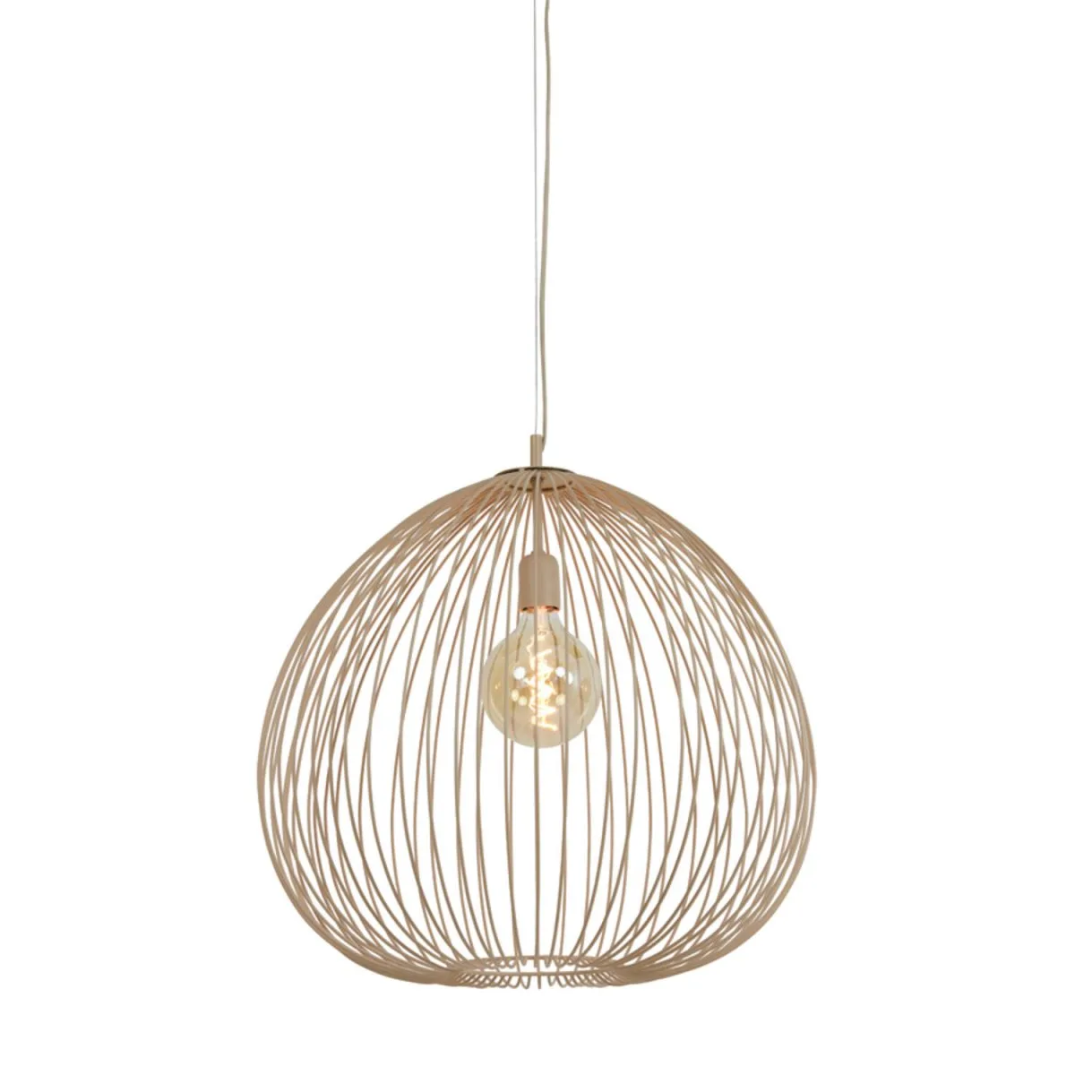 Light & Living - Rilana Ø56 - Taklampa - Beige