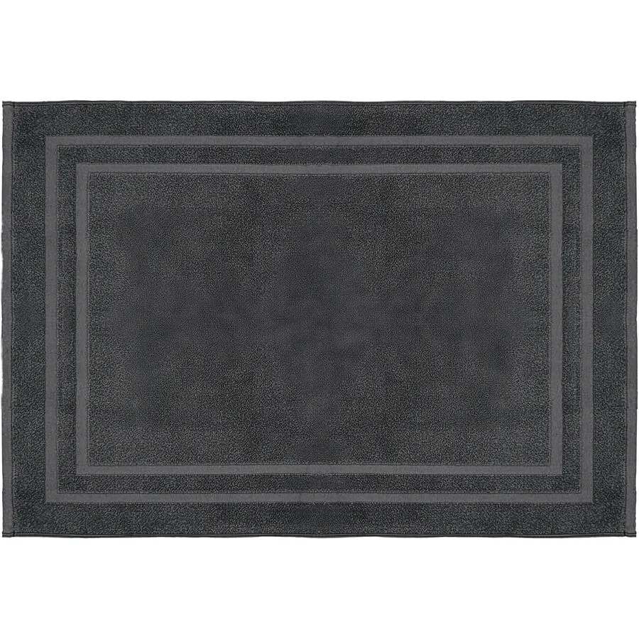 Duschvorleger Cleo 50x80cm anthrazit - Material: Baumwolle