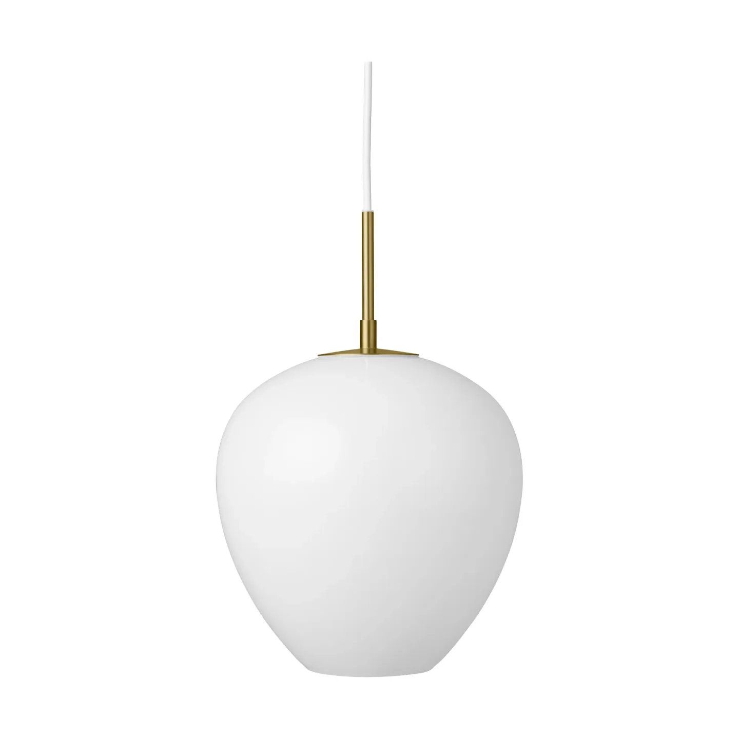 Carl Hansen & Søn MT221 Tulip-lampan Opalglas-mässing, Ø26 cm