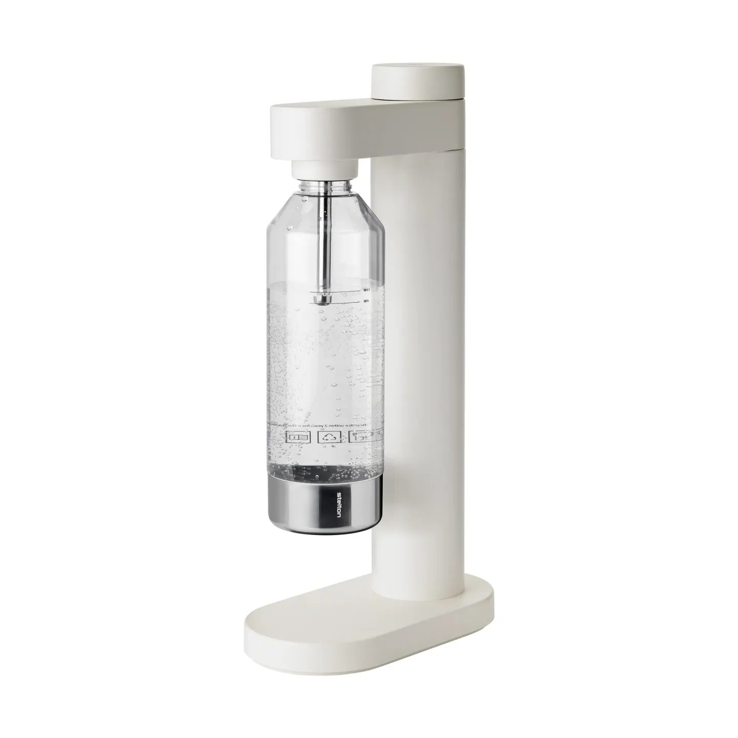 Stelton Brus Wassersprudler Soft white