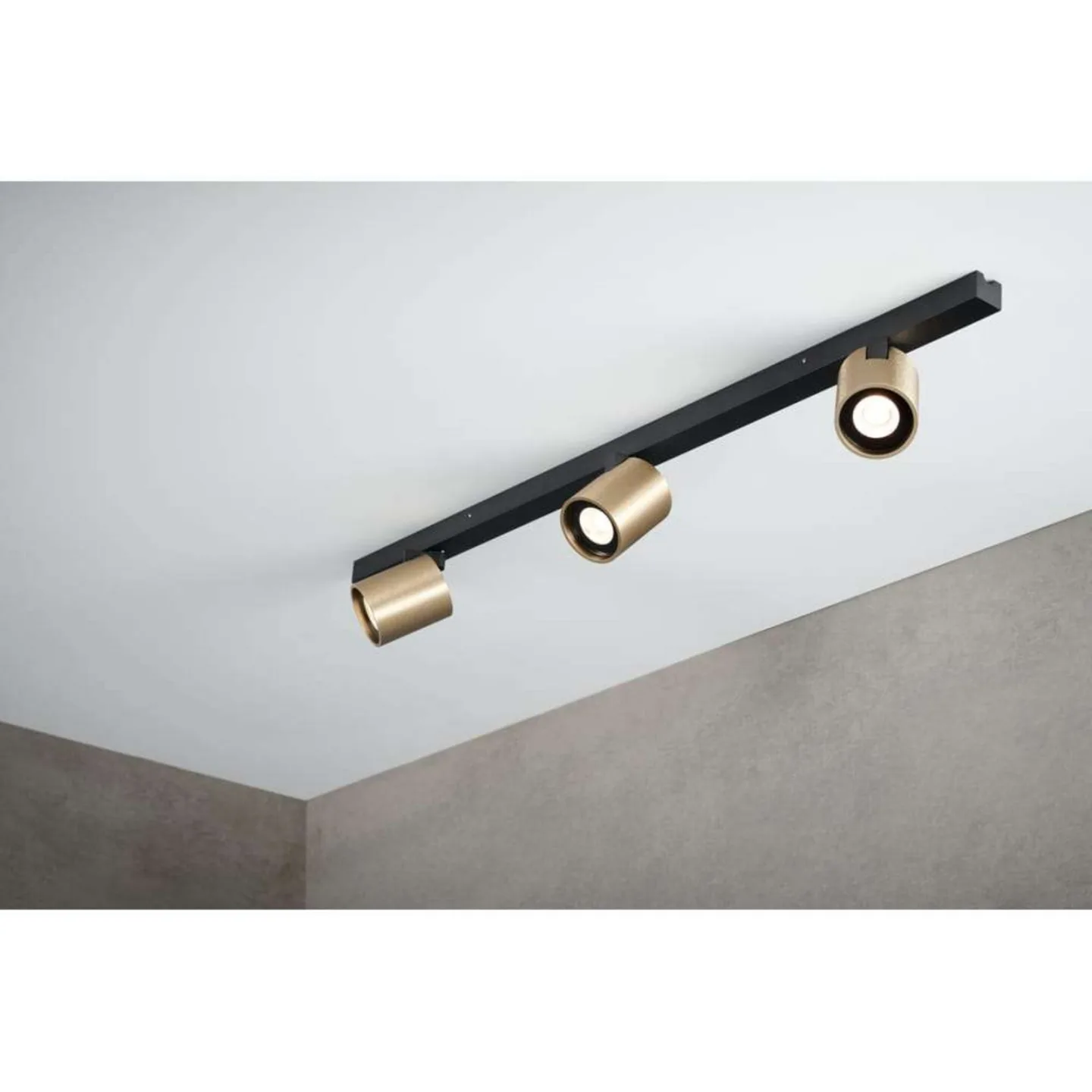 Focus Mini LED Deckenleuchte L70 3000K Brass - LIGHT-POINT - Wohnzimmer - Aluminium