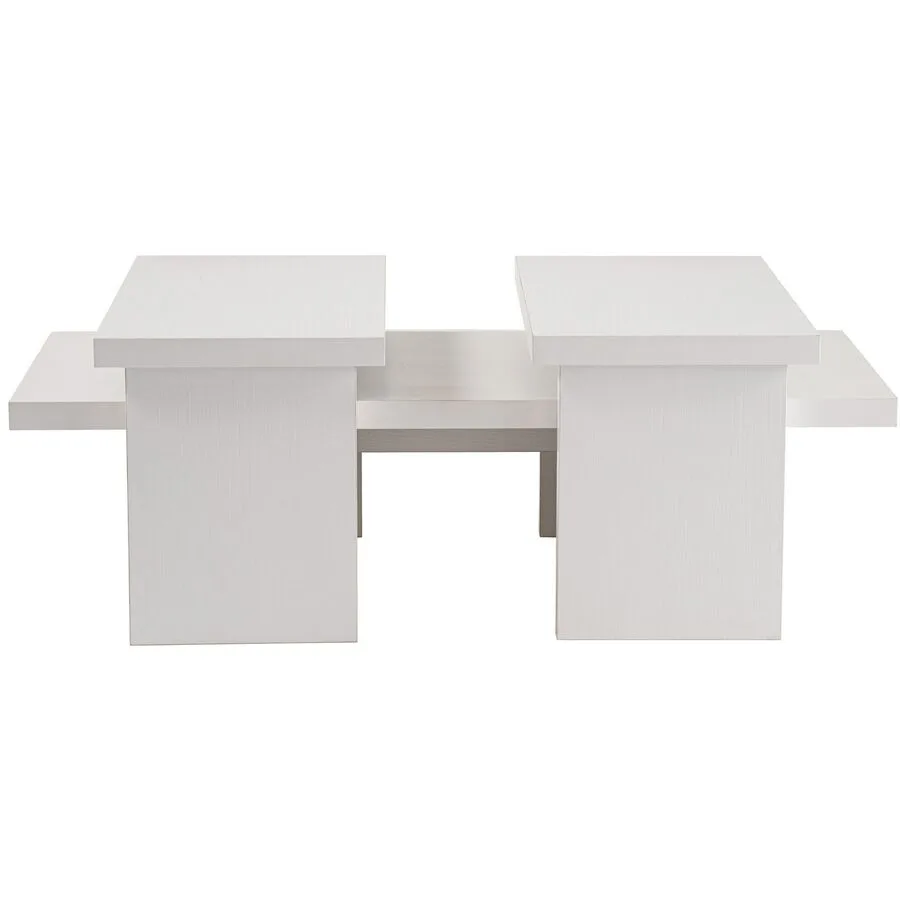 Salontisch Georis weiss Holzwerkstoff B 25 cm H 39.3 cm