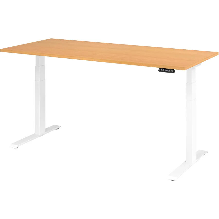 Schreibtisch Office buche Holzwerkstoff B 180 T 80 cm
