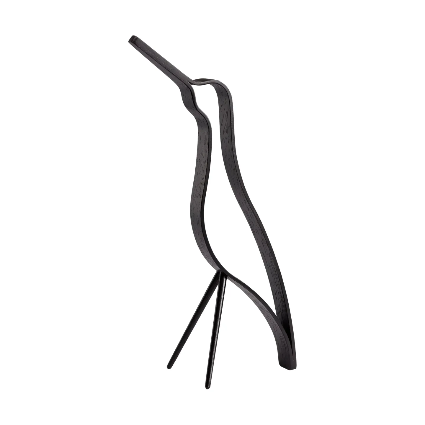 Cooee Design Woody Bird High 32 cm Black stained oak