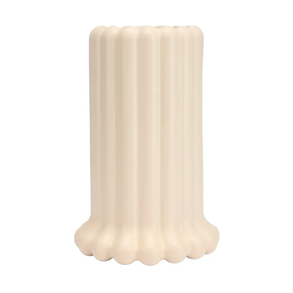 Design Letters Tubular Vase large 24 cm Beige