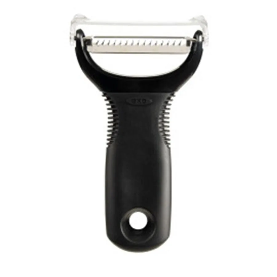 Schäler Oxo schwarz 18/10 Edelstahl B 26.5 cm