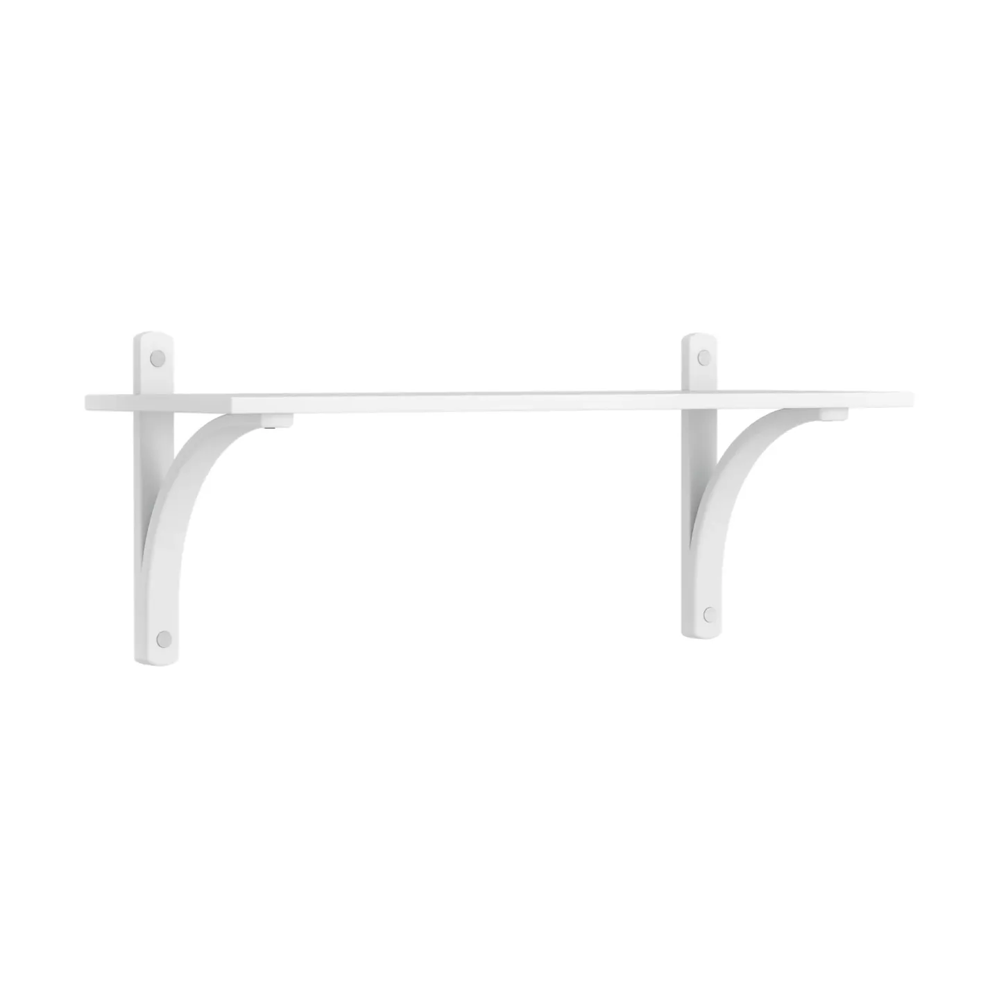 Swedese Levi Regal 1 Fachboden Weiß lasierte Esche-aluminium, 90 cm