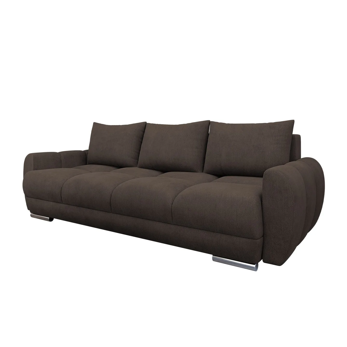 Simerly 3-sits Soffa - brun