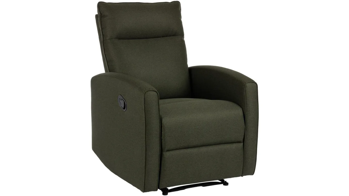 Solvane Reclinerfåtölj i tyg - Grön