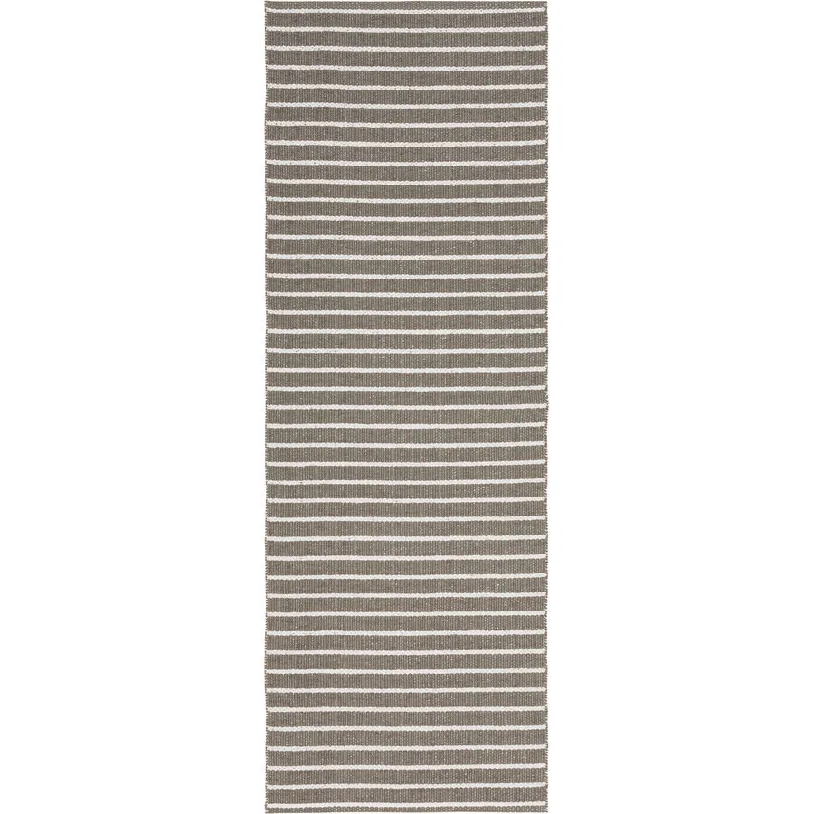 HORREDSMATTAN Outdoor-Teppich Music Grau 200 cm 200 cm - Farbe: dunkelgrau - Material: PVC - Outdoor-Teppich