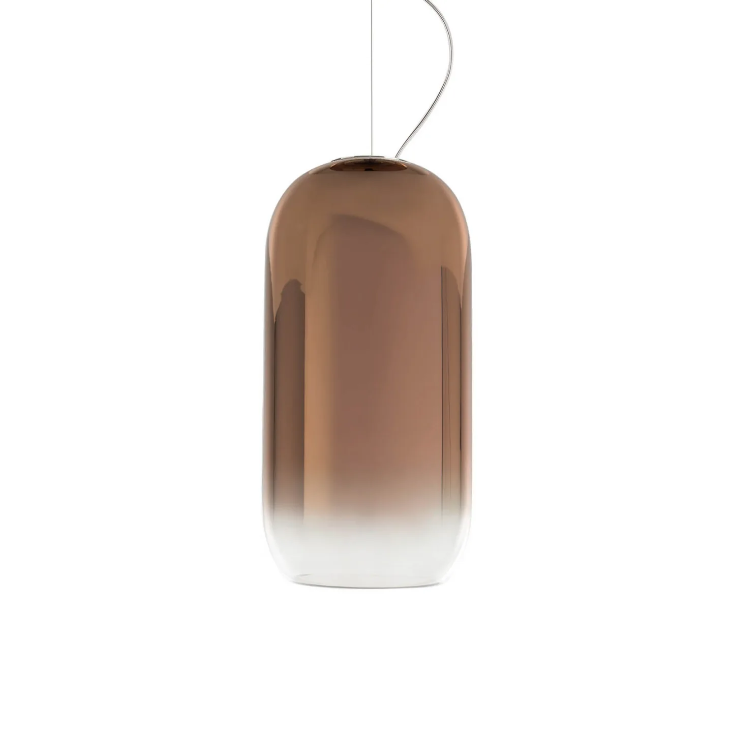 Gople Mini Pendel Copper - Artemide - Stue - Design - Glass - Med en lyskilde