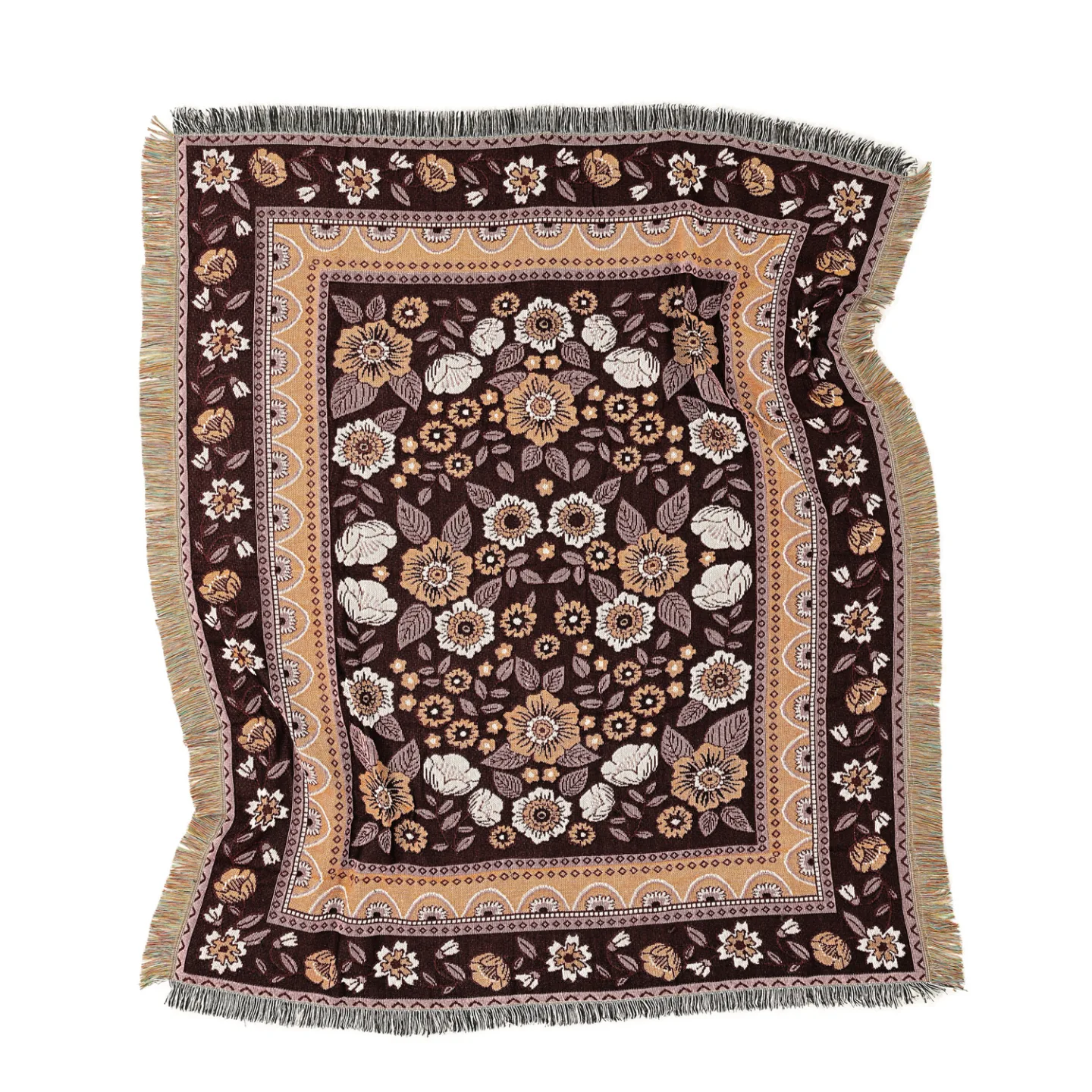 Pledd - Quetta Tapestry Blanket (multi) (Størrelse: 130 x 160 cm)