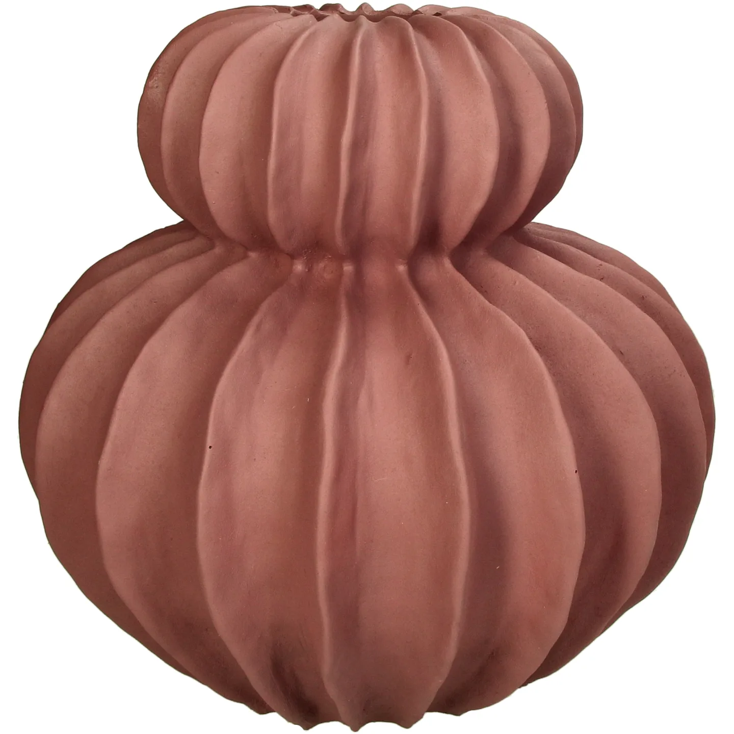 Kersten Vase Polyresin, Mauve H: 30 cm | Schubiger Möbel