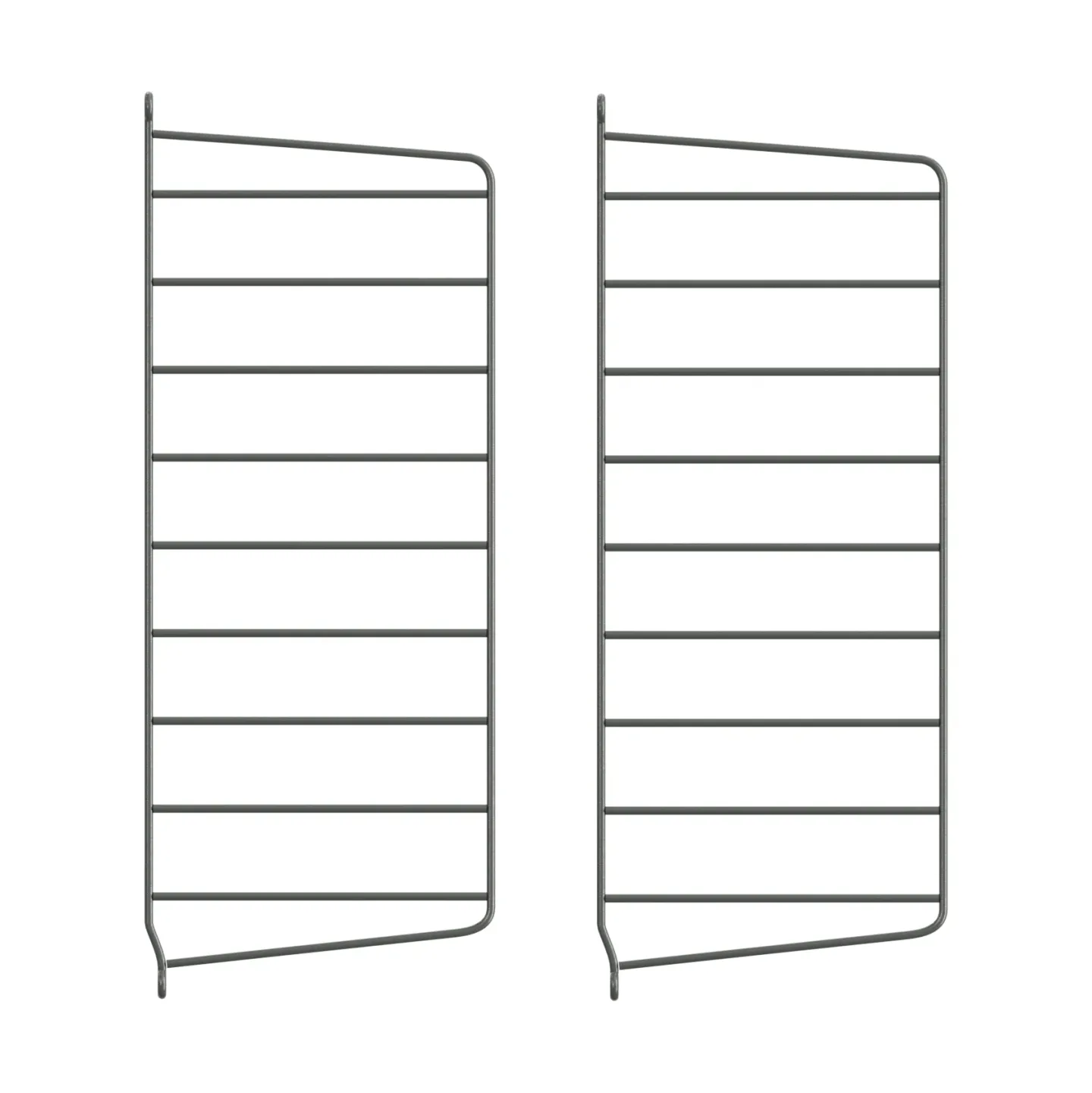 String String Wandleiter Dunkelgrau, 50x20 cm, 2er Pack