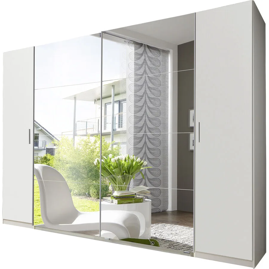 Kleiderschrank Filipo weiss Holzwerkstoff B 272 cm