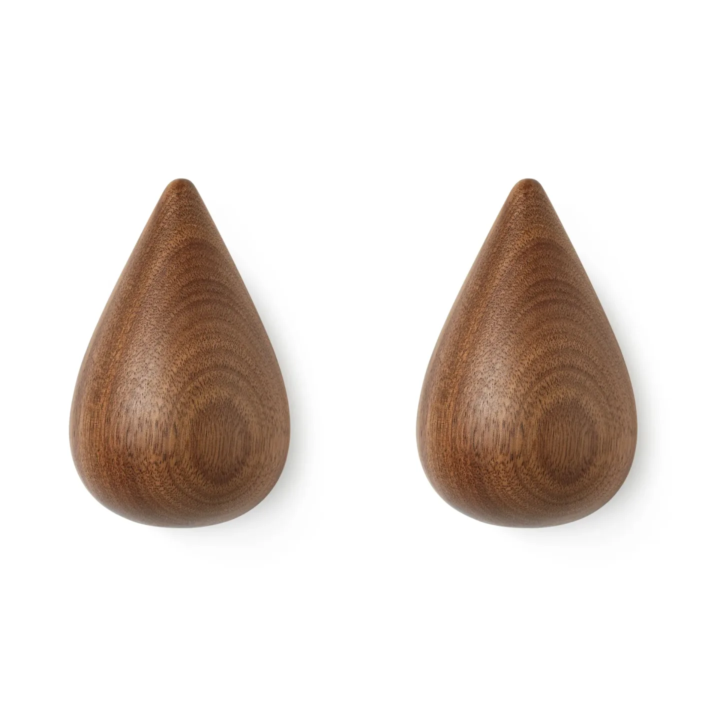 Normann Copenhagen Dropit knopp 2-pack valnöt Stor