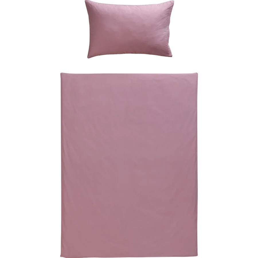 Bettwäschegarnitur Aylin Rosa Baumwolle 200 cm - Farbe: berry