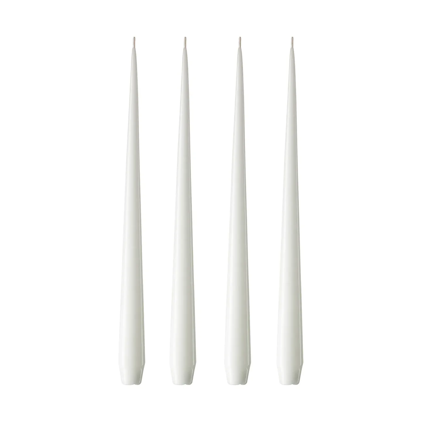 ester & erik ester & erik Kerze 4er Pack lackiert pure white, 42 cm