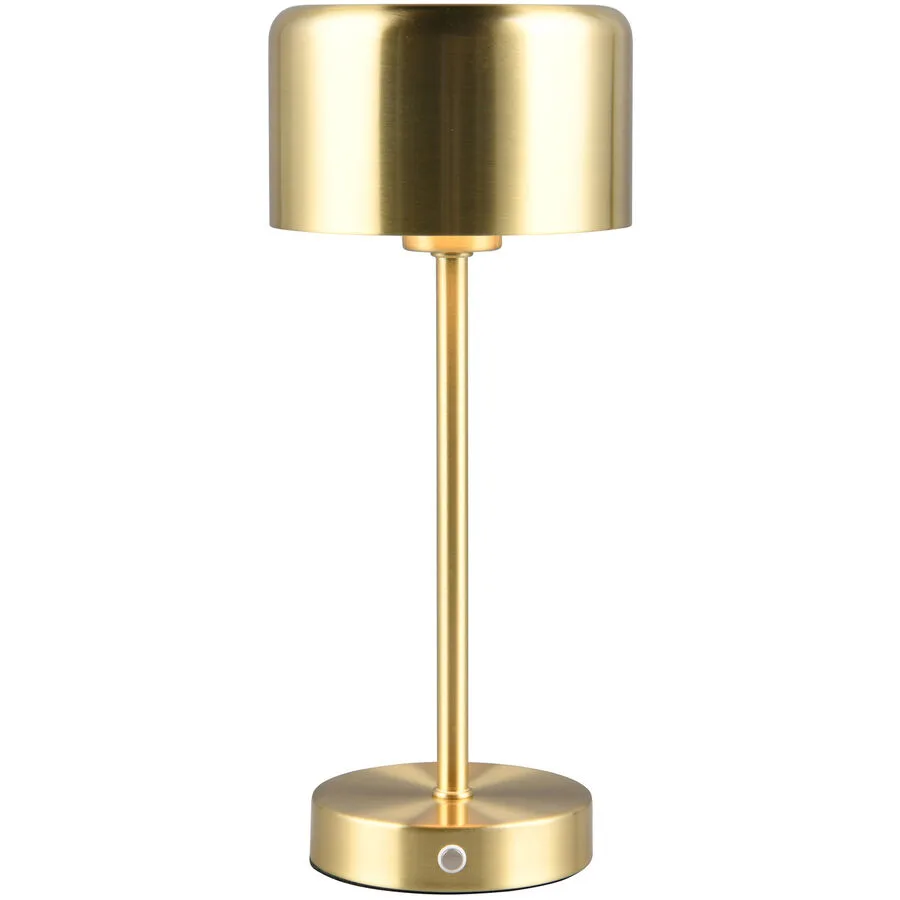 Tischlampe Feliks Gold Metall 30 cm - Farbe: messing matt - LED - LED Energiesparlampen