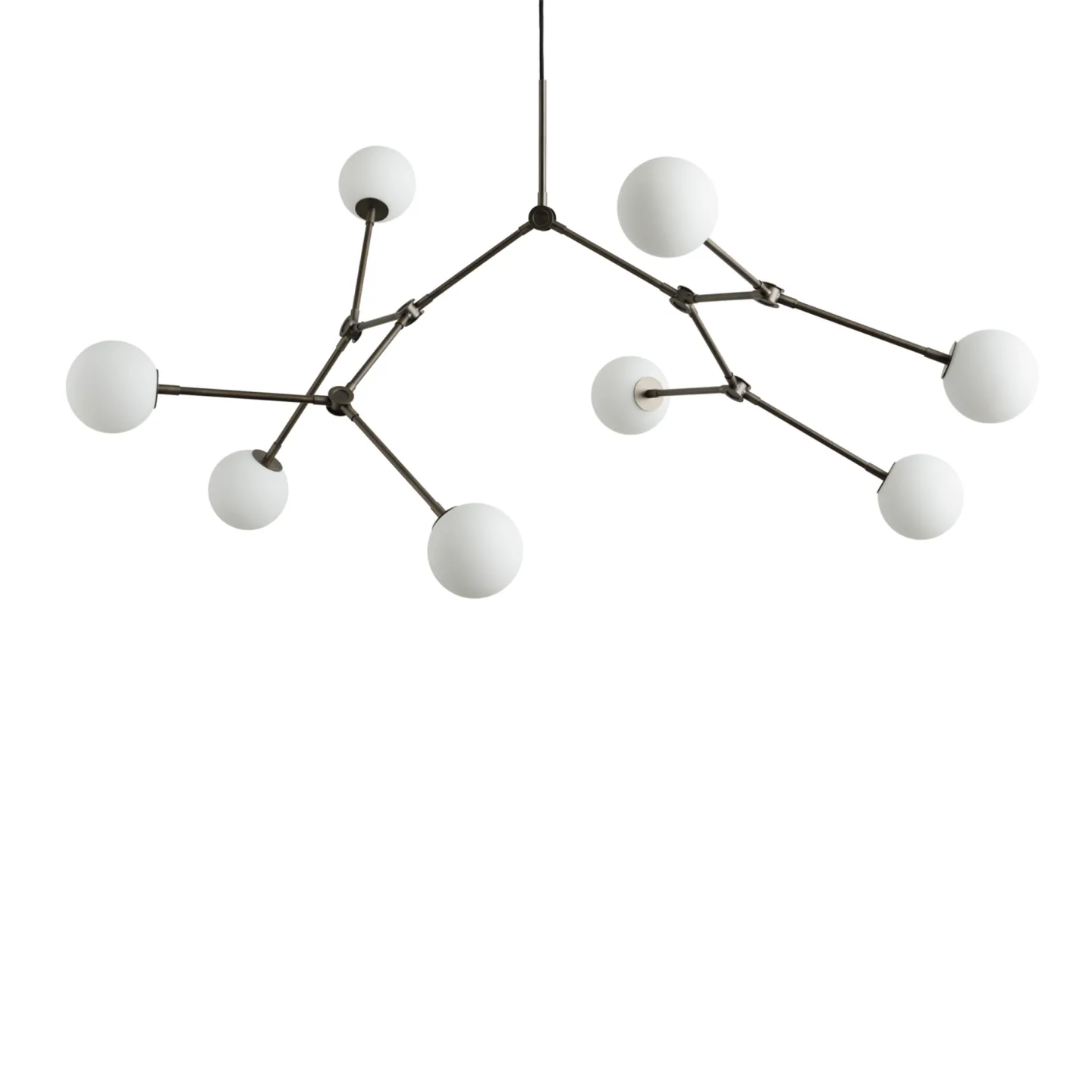 101 Copenhagen - Drop Chandelier Bulp Grey - Takkronor - Kristian Sofus Hansen,Tommy Hyldahl - Grå