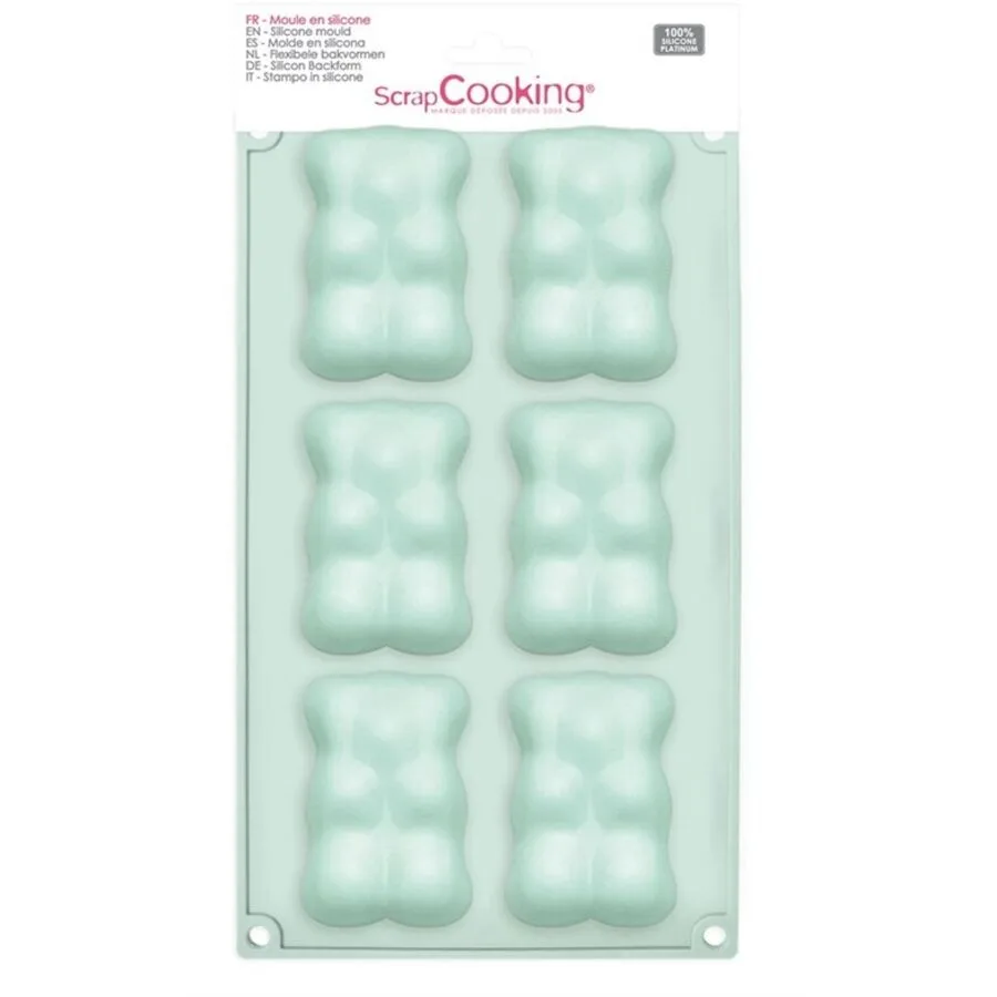 Back-/Auflaufform Scrap Cooking mint Silikon B 30.2 cm T 17.6 cm