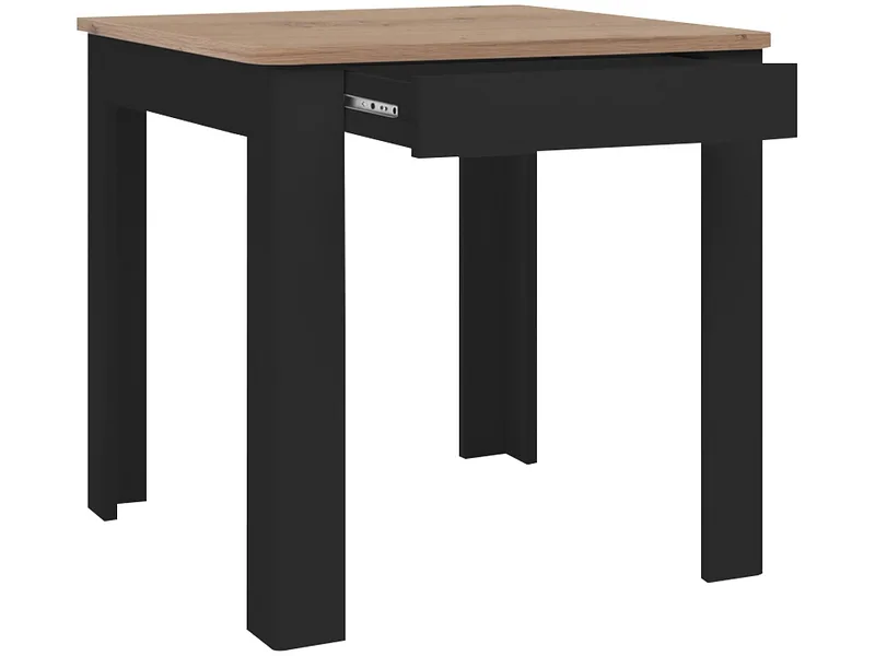 Tisch OSLO 80x80x77cm artisan eiche