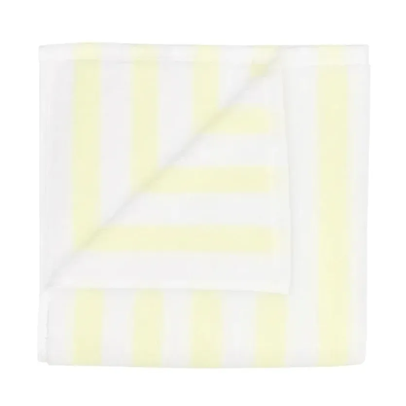 blomus Arto Handtuch 2-pack, White-transparent yellow, 30x50 cm