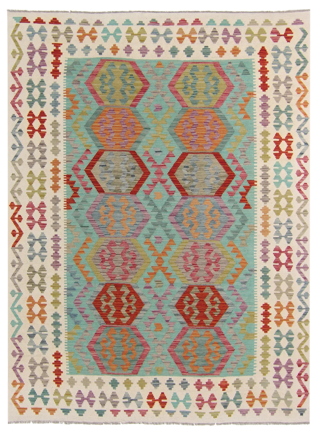 Orientalsk kelimteppe 231 x 176 cm (Størrelse: 231 x 176 cm)