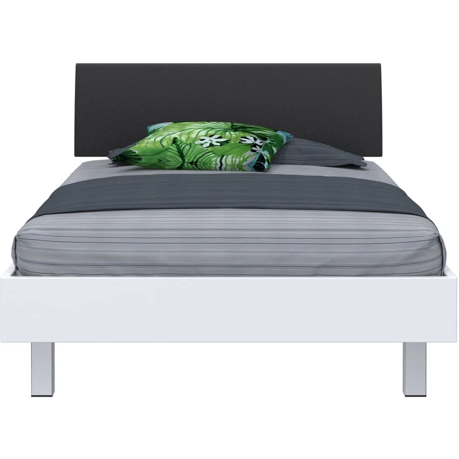 Bett Smart Weiss MDF 90 x 200 cm
