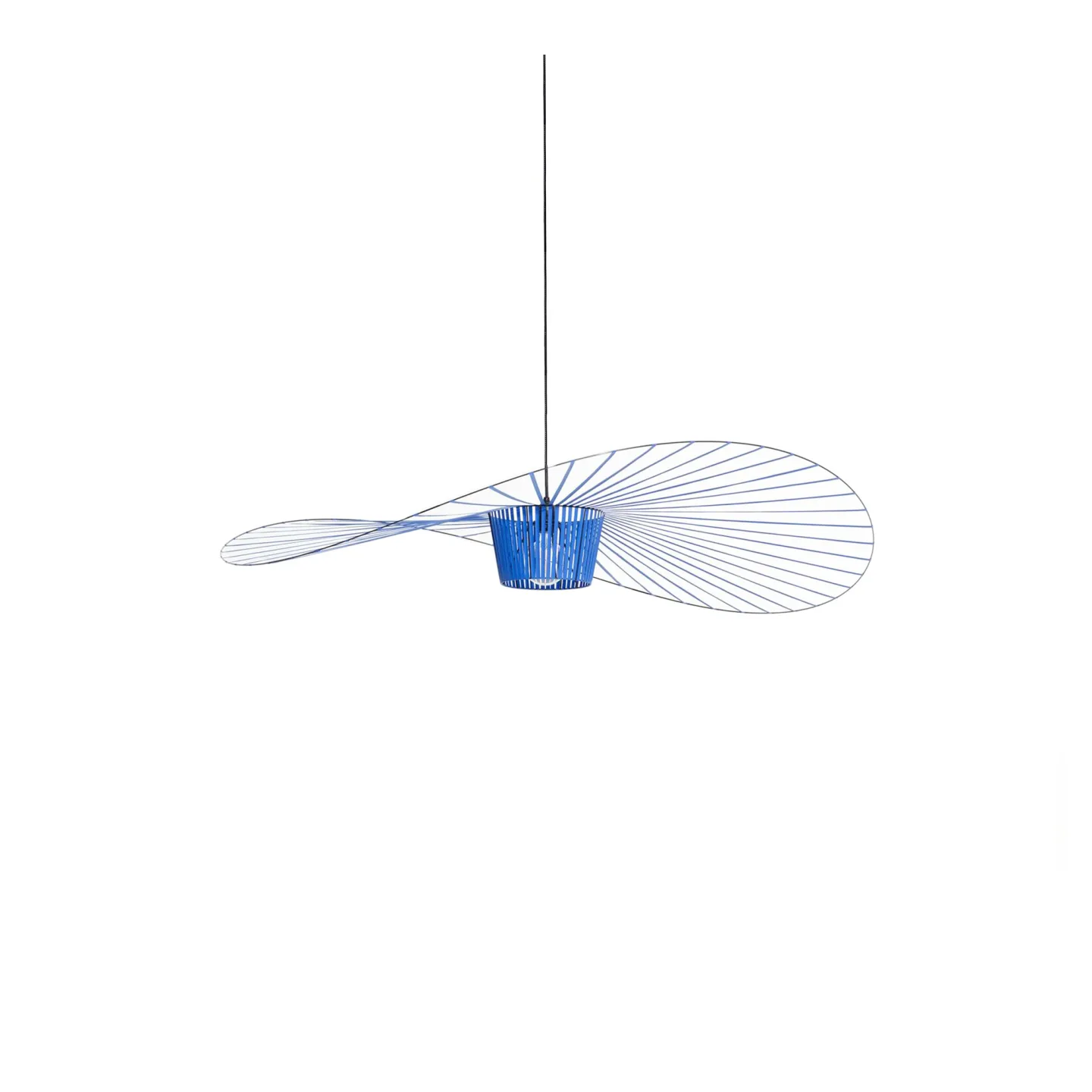 Petite Friture - Vertigo pendant lamp medium 140cm cobalt - Pendellampor - Constance Guisset - Blå