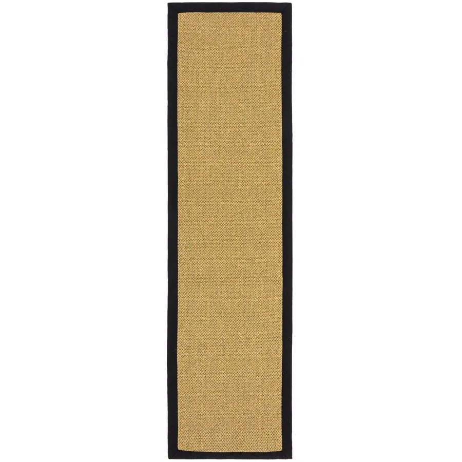 Outdoor-Teppich Yoto braun/schwarz Anderes Muster Polyester/Polypropylen 60 x 230 cm
