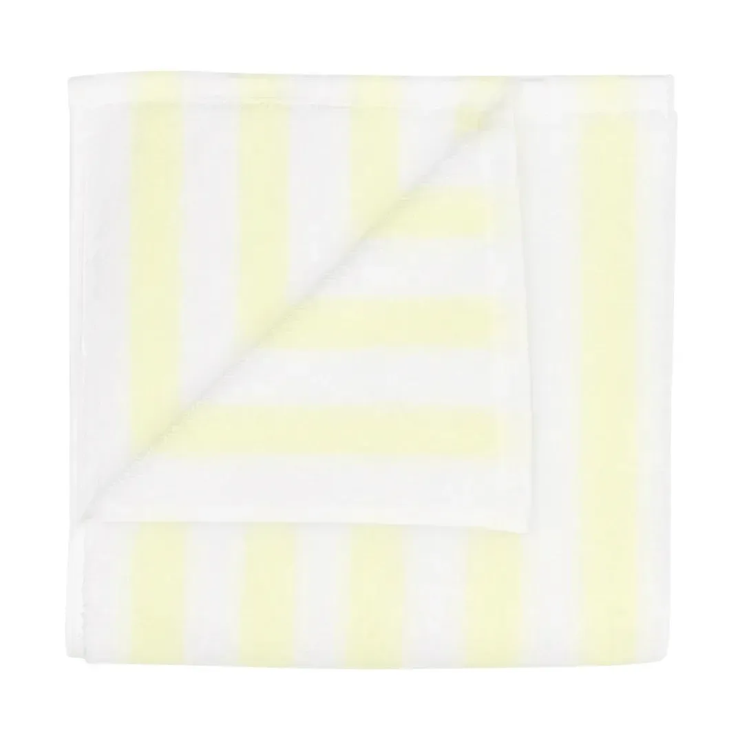 blomus Arto Handtuch White-transparent yellow, 50x100 cm