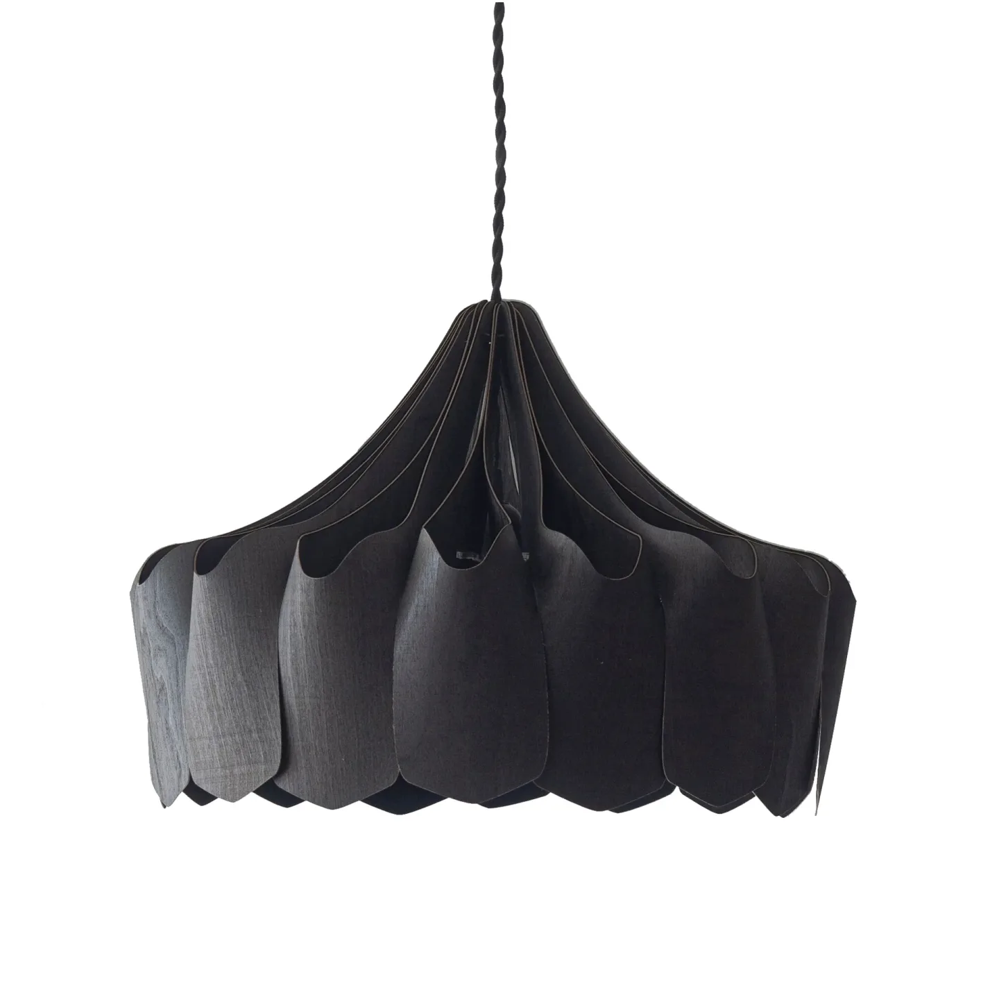 Pilke Pioni Pendelleuchte S Ø38cm Schwarz