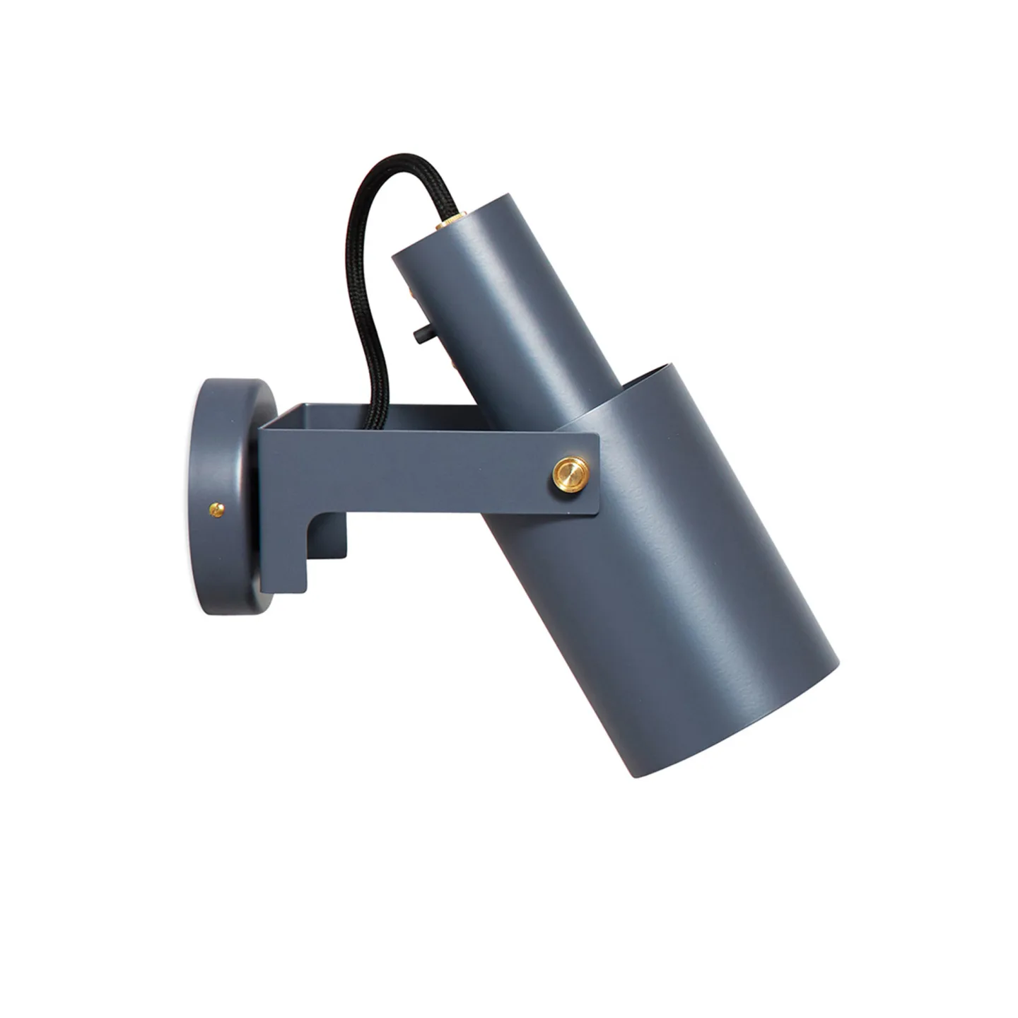 Rubn - Volume 2 Wall Small - Slate Grey/Brass - Sänglampor - Niclas Hoflin