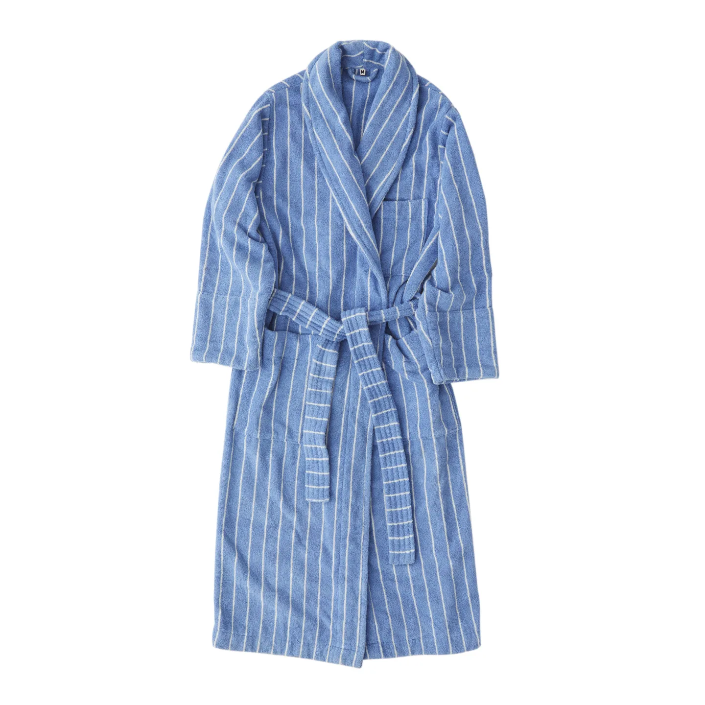 Tekla - Classic Bathrobes, Marseille S - Badrockar - Blå
