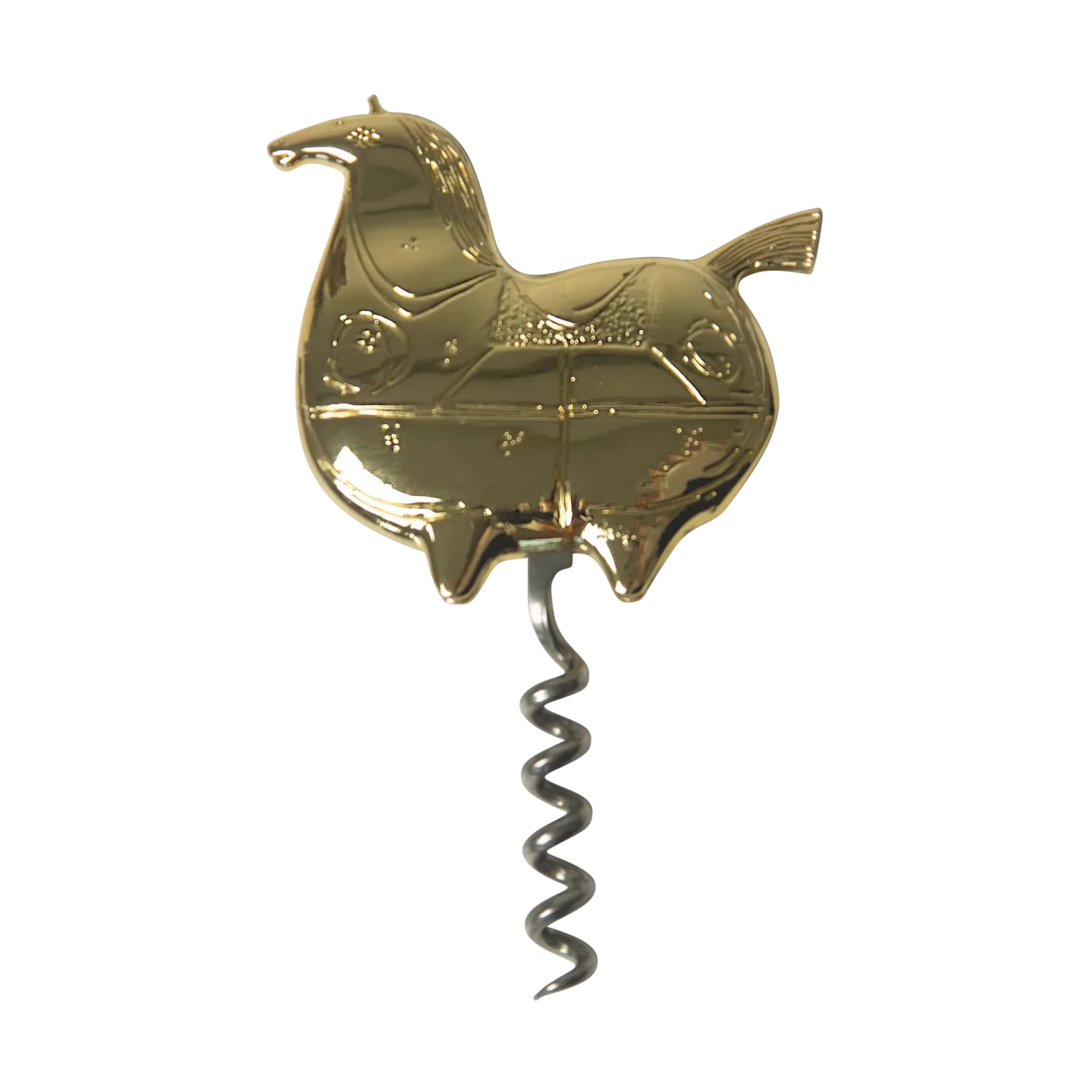 Pluto Design Stig L Springare Korkenzieher Gold