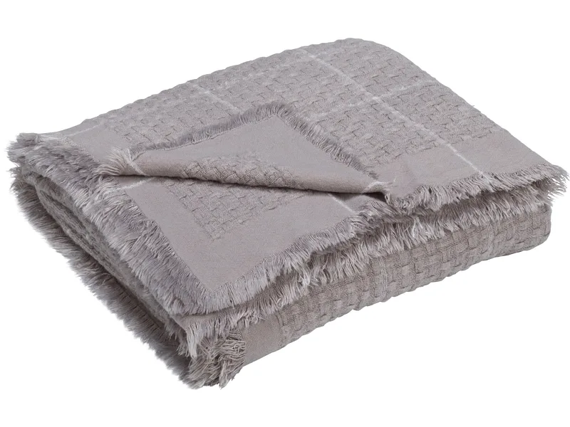 Decke NOELY 190x140cm grau