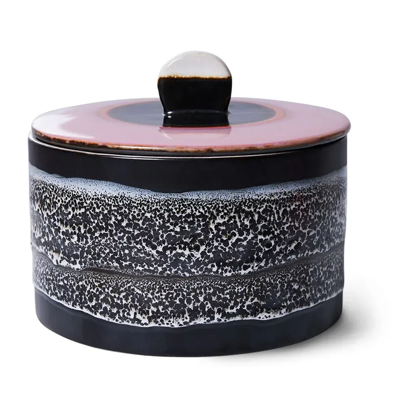 HKliving 70's cookie jar Keksdose Ø17cm Disco