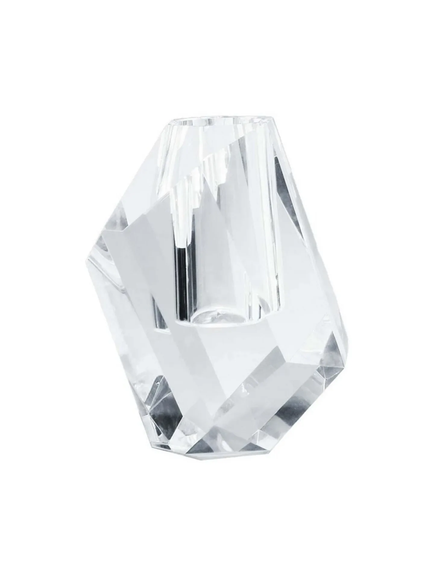 Abhika Vase Kristallglas Ice H: 19 cm | Schubiger Möbel
