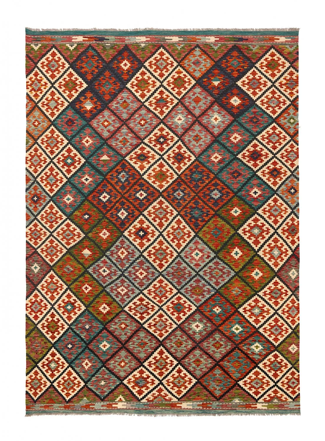 Orientalsk kelimteppe 292 x 209 cm (Størrelse: 292 x 209 cm)