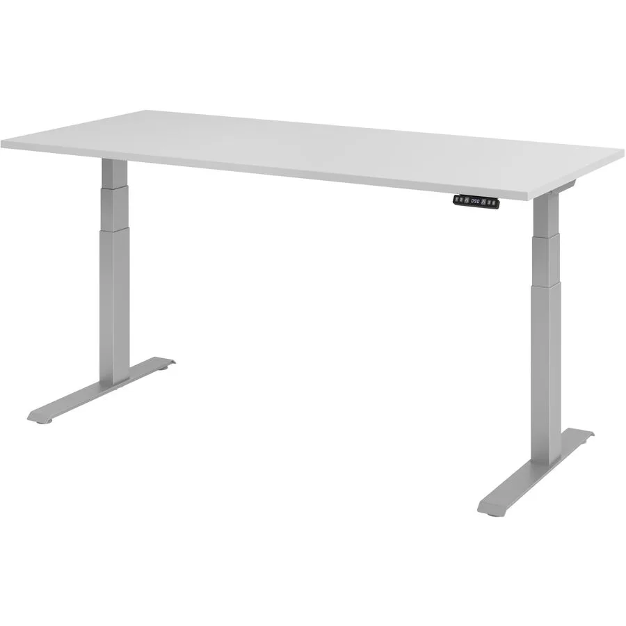 Schreibtisch Office grau Holzwerkstoff B 180 T 80 cm