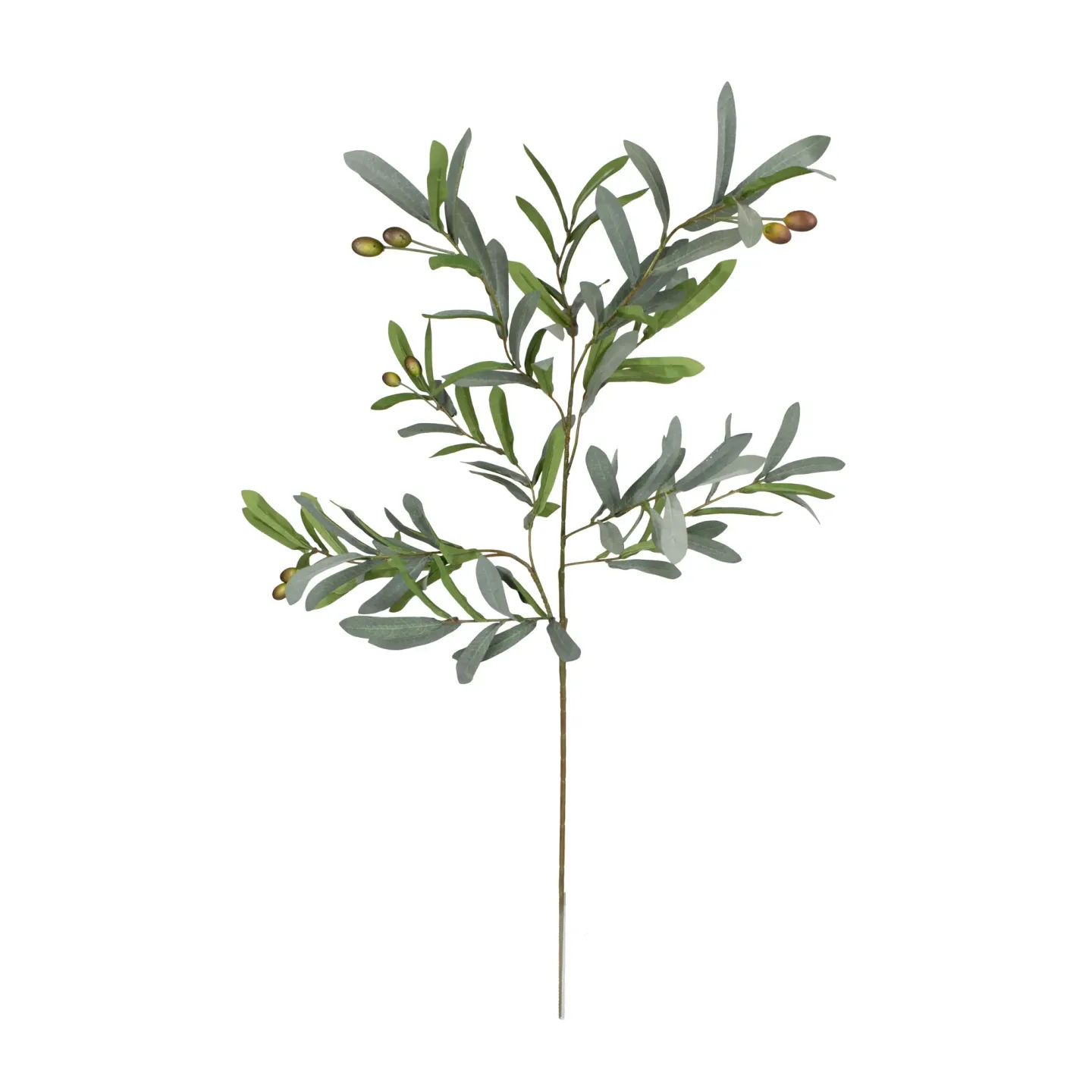 Decofinder Kunstblume Olivenzweig Grün H: 100 cm | Schubiger Möbel