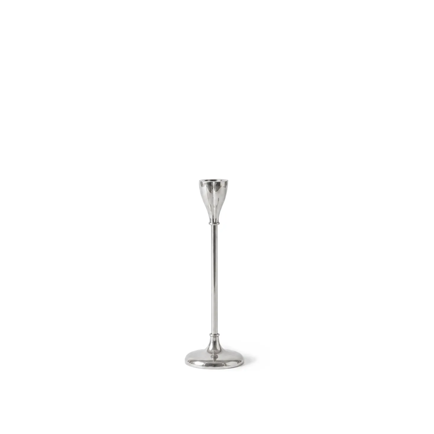 Tinted Objects - Lupia ljusstake 20 cm tenn - Ljusstakar - Silver - Metall