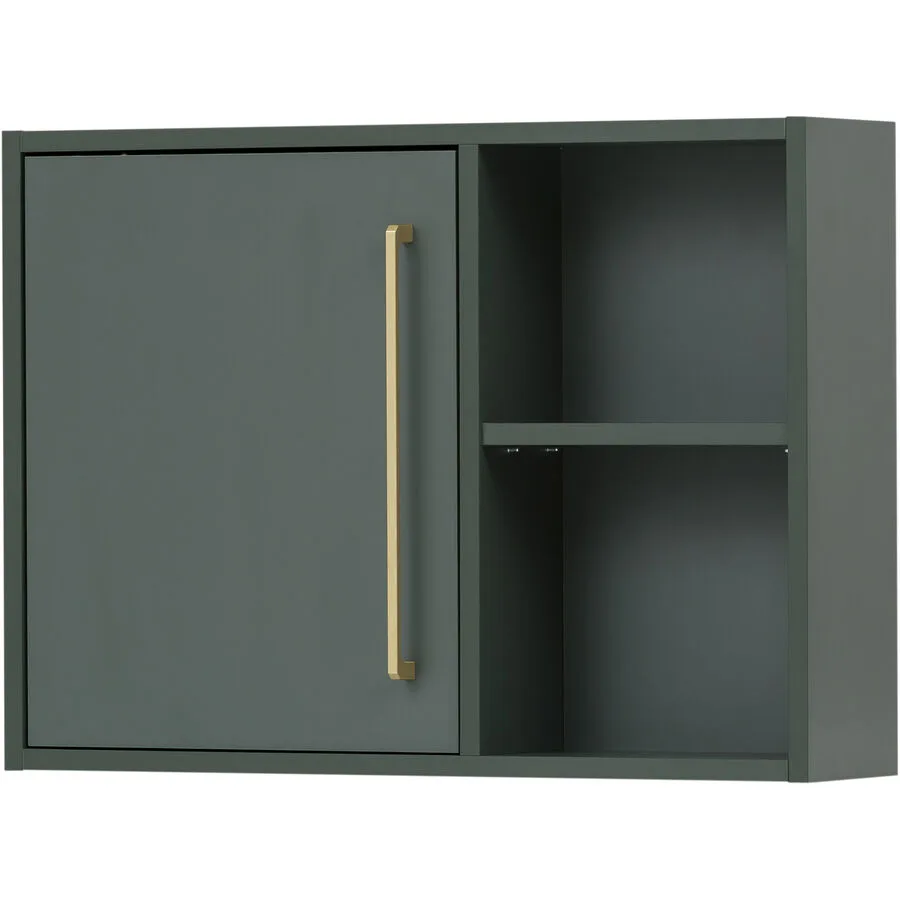 Hängeschrank Annkatrin waldgrün Holzwerkstoff B 67 T 16 H 48 cm